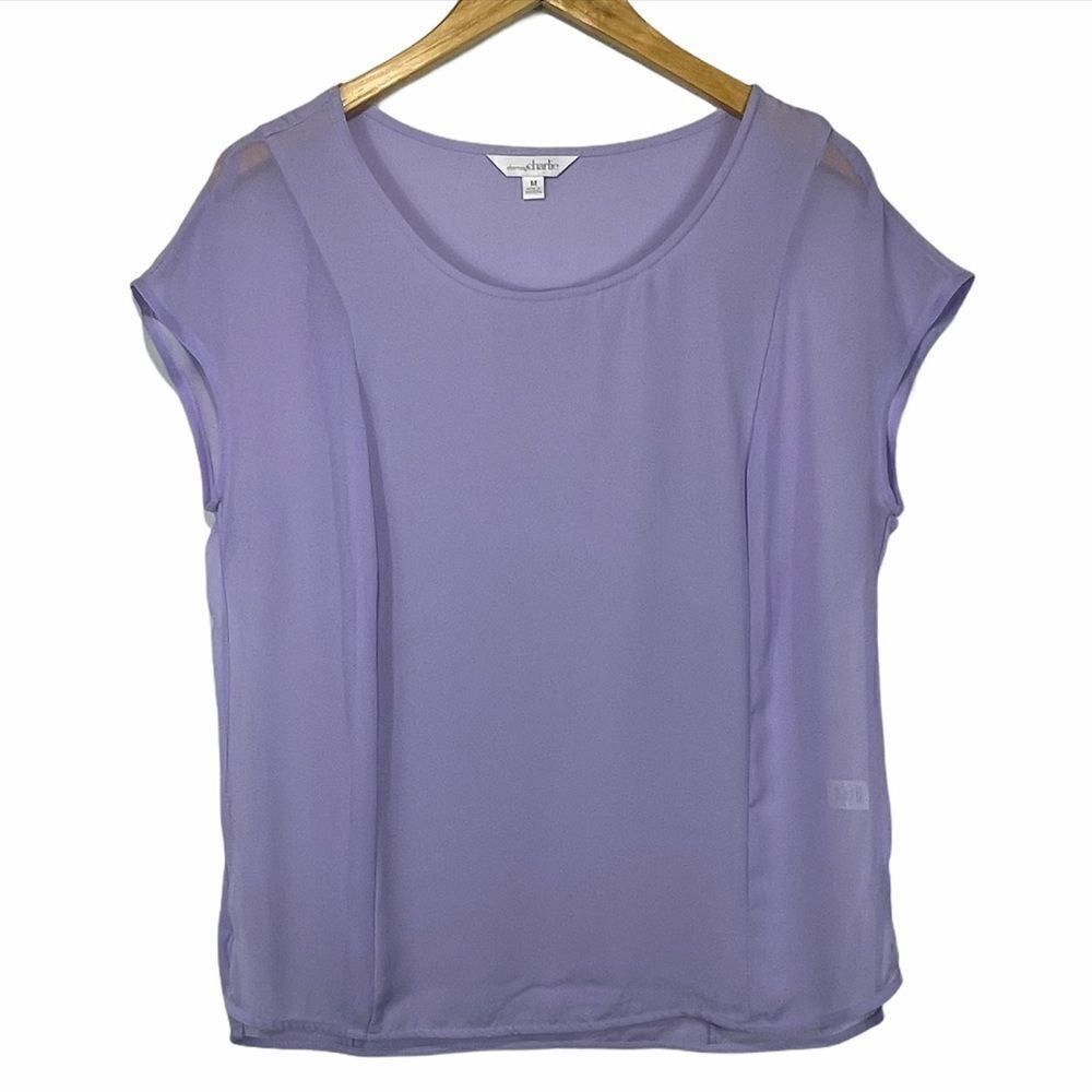 Charming Charlie Purple Women's Blouse
